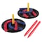 Toy Time Rubber Horseshoes Game Set for Tailgating, Camping, Backyard and Inside Fun for Adults and Kids 144835TUL - alternate 1